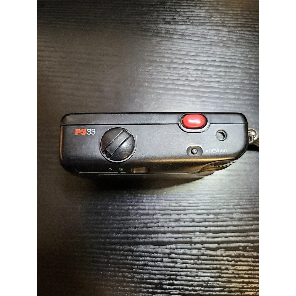 Vivitar PS:33 Point & Shoot 35mm Film Camera Not Tested Clear Lens Vintage